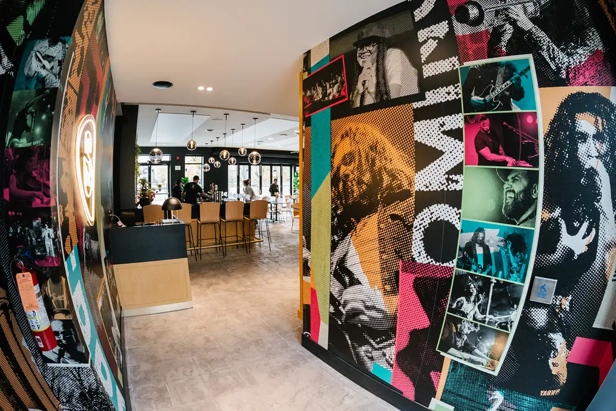 Boathouse DTK inside entrance Boathouse DTK inside entrance